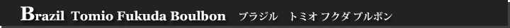 ブラジルトミオフクダブルボン