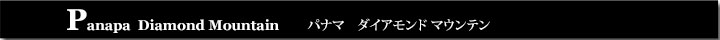 パナマダイアモンドマウンテン